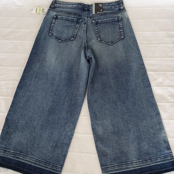 Style&Co Denim Culotte Mid Rise - Picture 7 of 7